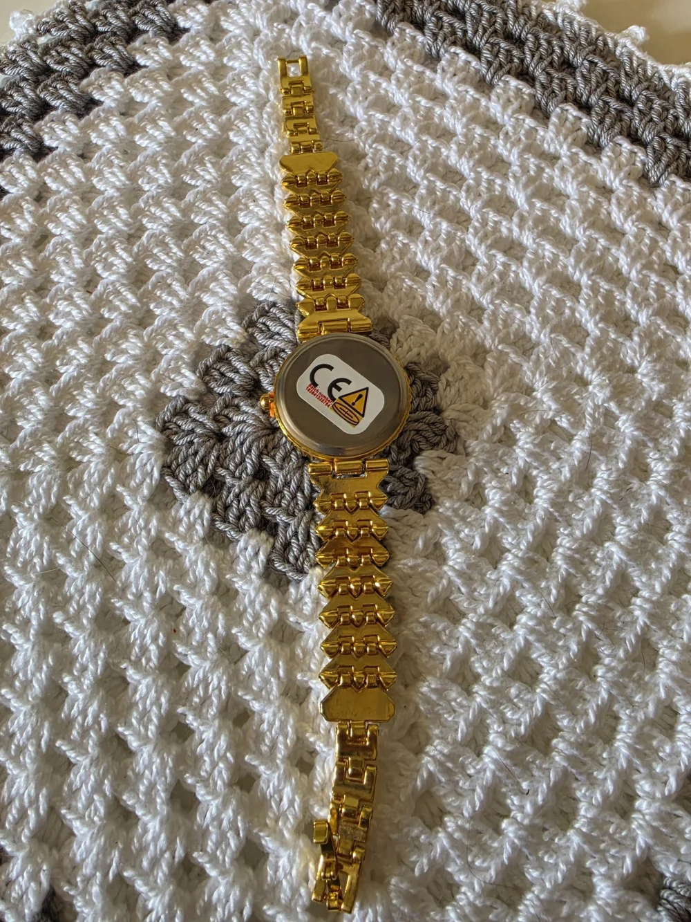 Gold-tone Crystal Bracelet Watch - Women Accessories